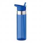 Bottiglia promozionale in tritan con beccuccio 650ml colore azzurro