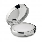 Burrocacao personalizzato con specchio color argento brillante