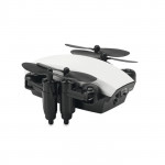 Drone pieghevole wireless color bianco per pubblicità