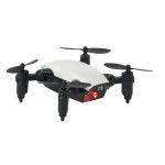 Drone pieghevole wireless color bianco per eventi