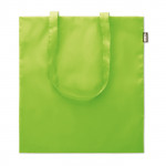 Shopper personalizzata ecologica color lime per pubblicità