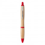 Classica penna di legno color rosso