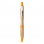 Classica penna di legno color arancione