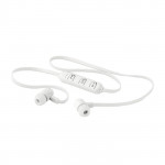 Auricolari Bluetooth con custodia color bianco