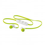 Auricolari Bluetooth con custodia color lime