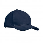 Cappellino personalizzato in cotone pettinato color azzurro