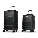 Set trolley valigie personalizzate color nero per pubblicità