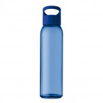 Borraccia a forma di bottiglia personalizzata color azzurro per eventi