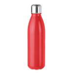 colorate bottiglie d'acqua personalizzate color rosso