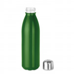 colorate bottiglie d'acqua personalizzate color verde seconda vista