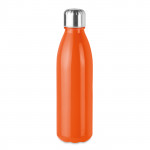 colorate bottiglie d'acqua personalizzate color arancione