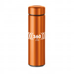 borracce termiche personalizzate con logo color arancione per aziende