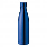 bottiglie personalizzate in acciaio inox color blu