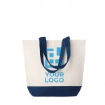 borse canvas personalizzate con vostro logo vista area di stampa
