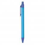 biro personalizzate ecologiche color blu terza vista