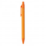 biro personalizzate ecologiche color arancione terza vista