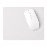 mouse pad personalizzati con sublimazione color bianco terza vista