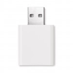 Proteggi porta USB personalizzato color bianco terza vista