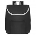 borse frigo personalizzate a zainetto color nero seconda vista