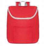 borse frigo personalizzate a zainetto color rosso seconda vista
