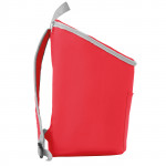 borse frigo personalizzate a zainetto color rosso terza vista