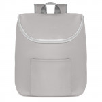 borse frigo personalizzate a zainetto color grigio seconda vista