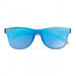 personalizza occhiali da sole col tuo logo color blu seconda vista