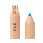 matite colorate promozionali con custodia personalizzata