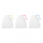 sacchetti ecologici personalizzati colorati color bianco terza vista