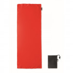 Asciugamani sportivi personalizzati RPET color rosso terza vista