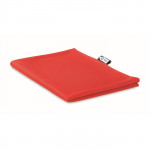 Asciugamani sportivi personalizzati RPET color rosso quarta vista