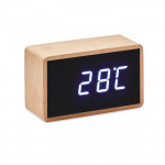 Orologi digitali personalizzati con logo colore legno