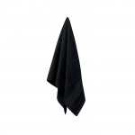 Asciugamani personalizzati con logo colore nero quarta vista