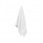 Asciugamani personalizzati con logo colore bianco quarta vista