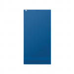 Asciugamani personalizzati con logo colore blu reale terza vista
