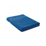 Asciugamani con logo personalizzato colore blu reale