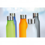 Bottiglia promozionale con finitura in gomma vari colori