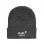 Caldi berretti personalizzabili colore grigio con logo per dipendenti