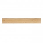 Righello spesso di bambù FSC® con doppia misura da 12''/ 30cm color marrone terza vista