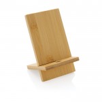 Appoggia smartphone in legno di bambù color legno