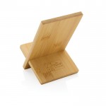 Appoggia smartphone in legno di bambù color legno terza vista