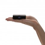 Powerbank tascabile per varie dispositivi a carica rapida da 5.000 mAh color nero ottava vista