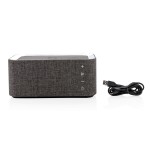 Caricatore wireless con speaker colore grigio con cavetti