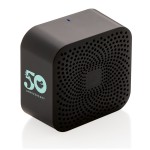 Speaker con logo aziendale compatto colore nero 