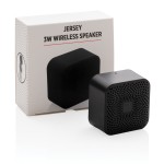 Speaker con logo compatto colore nero con scatola
