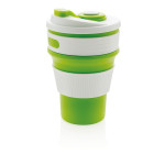 Bicchiere pieghevole personalizzabile color verde