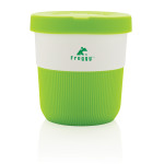 Tazzine caffé personalizzate con logo promozionale  color verde