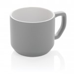 Mug promozionale in ceramica color grigio