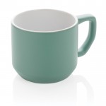 Mug promozionale in ceramica color verde
