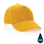 Cappellino promozionale ecologico colore giallo scuro